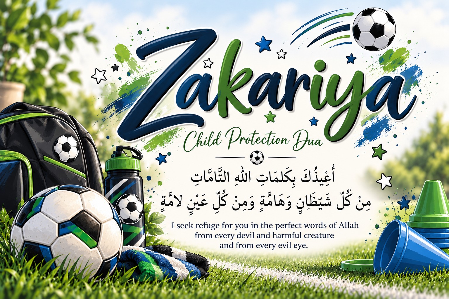 Football protection dua